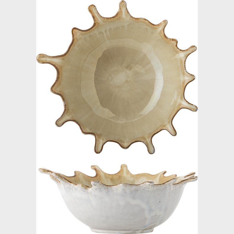 Bloomingville - Alcott Sk�l - Natur - Stent�j Keramik