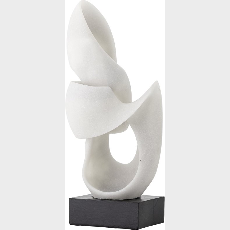 Bloomingville - Alistair Dekoration - Hvid - Polyresin