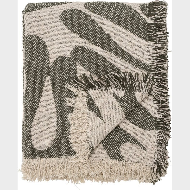 Bloomingville - Alk Plaid - Grn - Genanvendt Bomuld