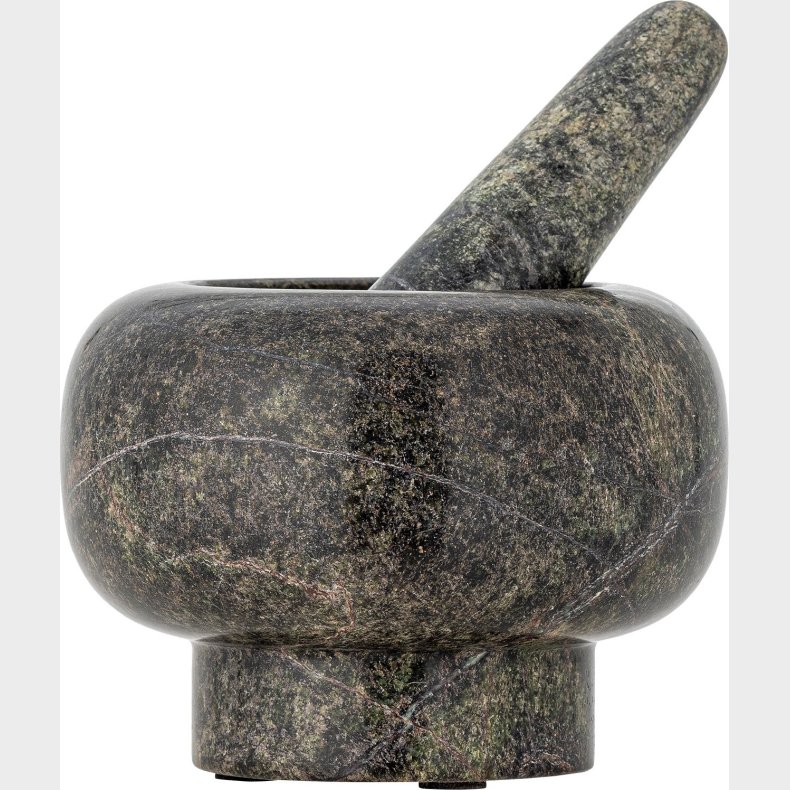 Bloomingville - Arazo Morter & Stder - Grn - Marmor