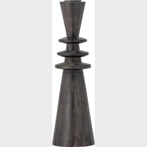 Bloomingville - Armel Lysestage - Sort - Mango