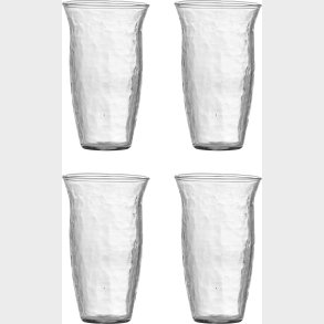 Bloomingville - Asha Drikkeglas - Klar - Genanvendt Glas - St Med 4