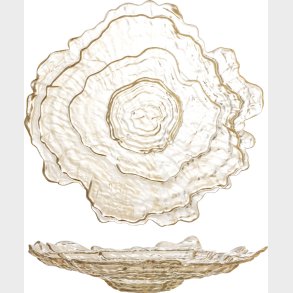 Bloomingville - Asimi Sk�l - Glas - 38,5x8,5 Cm