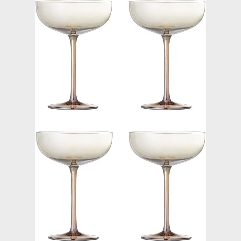 Bloomingville - Aston Cocktailglas - Bronze - Glas - St Med 4