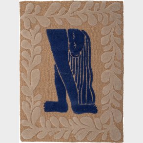 Bloomingville - Atle Vgtppe - Tuftet - Brun - Uld