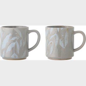 Bloomingville - Aurora Krus Med Hank - Gr - Stentj - 2 Stk