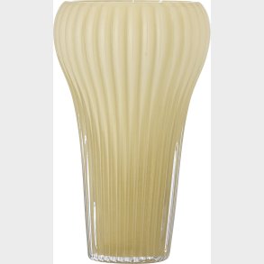 Bloomingville - Averie Vase - Gul - Glas