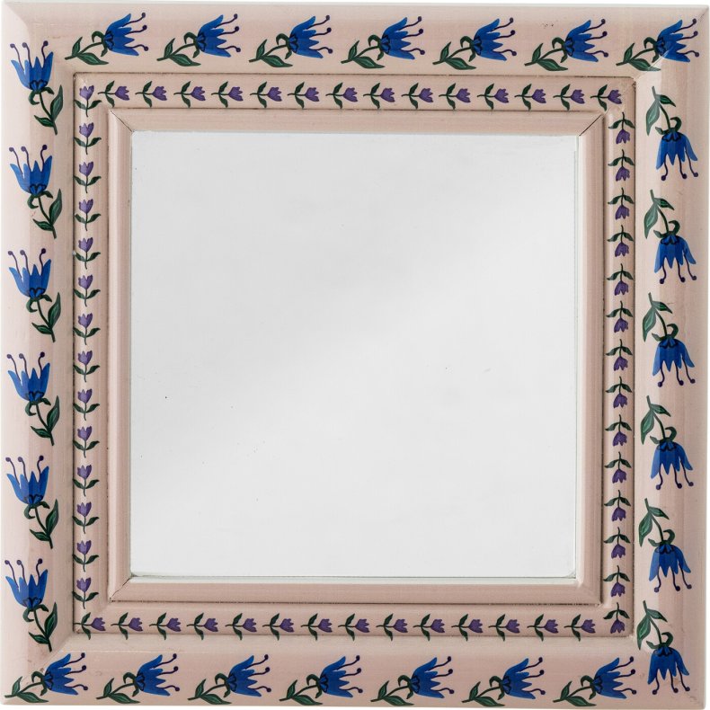 Bloomingville - Badia Vgspejl - Rosa - Fyrretr