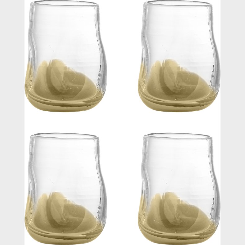 Bloomingville - Ballard Drikkeglas - Natur - Glas - St Med 4
