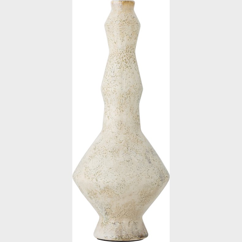 Bloomingville - Bancroft Lysestage - Hvid - Terrakotta