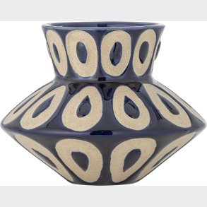 Bloomingville - Bashir Vase - Bl� - Stent�j