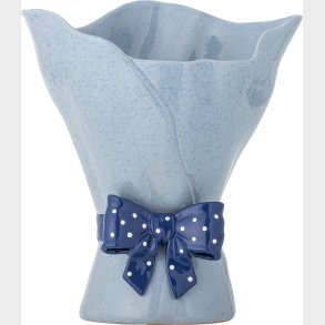 Bloomingville - Belivia Vase - Bl� - Stent�j