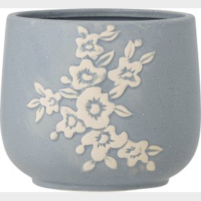 Bloomingville - Betino Urtepotteskjuler - Bl - Stentj Keramik