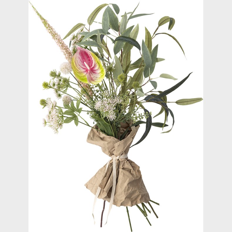 Bloomingville - Blush Kunstig Blomster Buket - Rosa - H 80 Cm