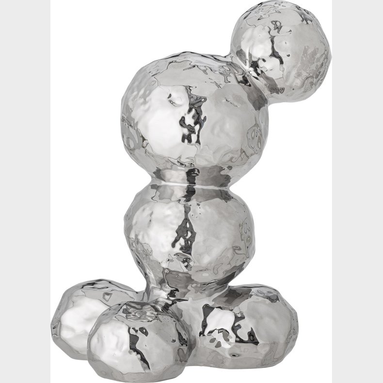 Bloomingville - Bobby Deko Skulptur - Slv - Stentj Keramik