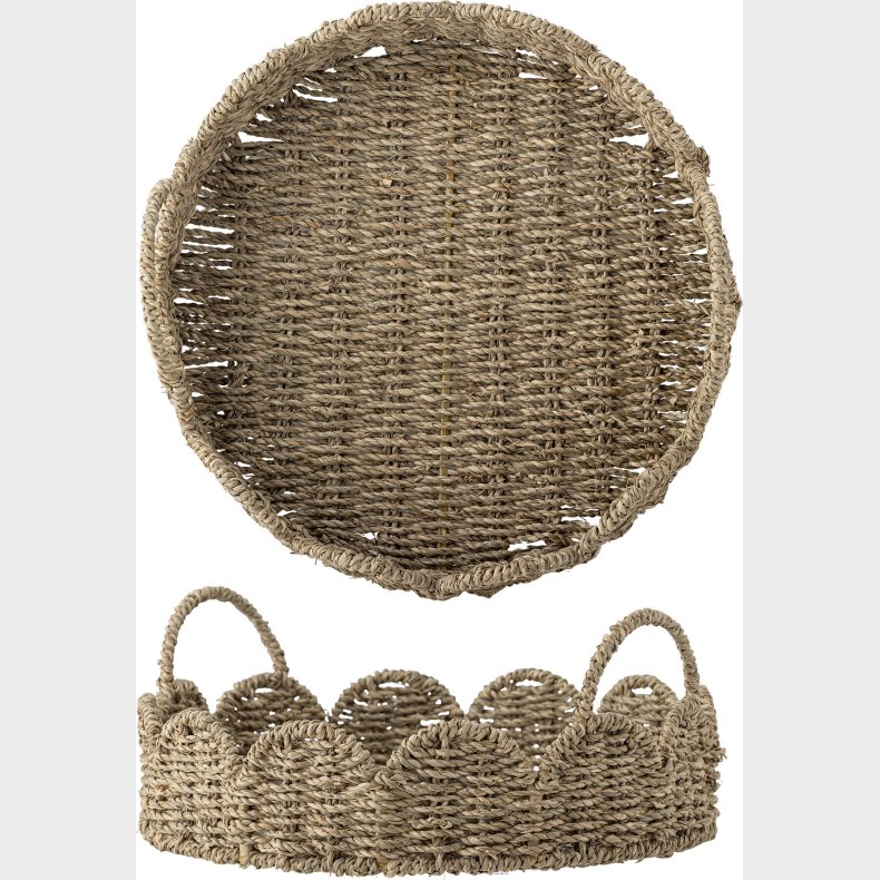 Bloomingville - Brea Serveringsbakke - Natur - S�gr�s