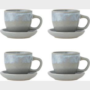 Bloomingville - Brenta Kopper Med Underkop - 8 Dele - Bl