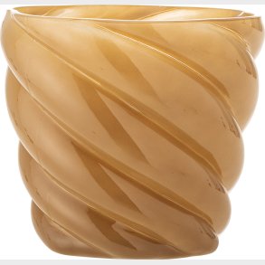 Bloomingville - Callo Urtepotteskjuler - Gul - Glas