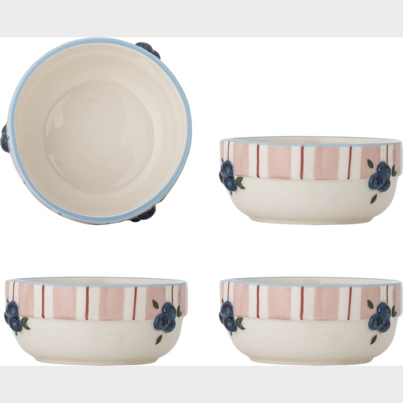 Bloomingville - Carry Sk�l - Rosa - Stent�j - 295 Ml - S�t Med 4