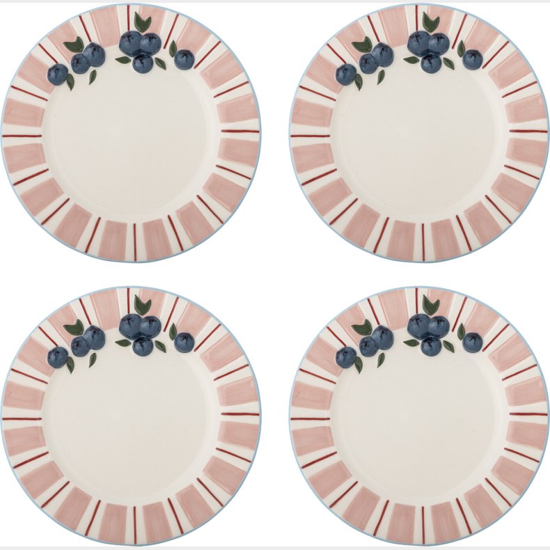 Bloomingville - Carry Tallerken - Stent�j - 20,5 Cm - S�t Med 4