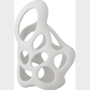 Bloomingville - Chanet Deko - Hvid - Polyresin