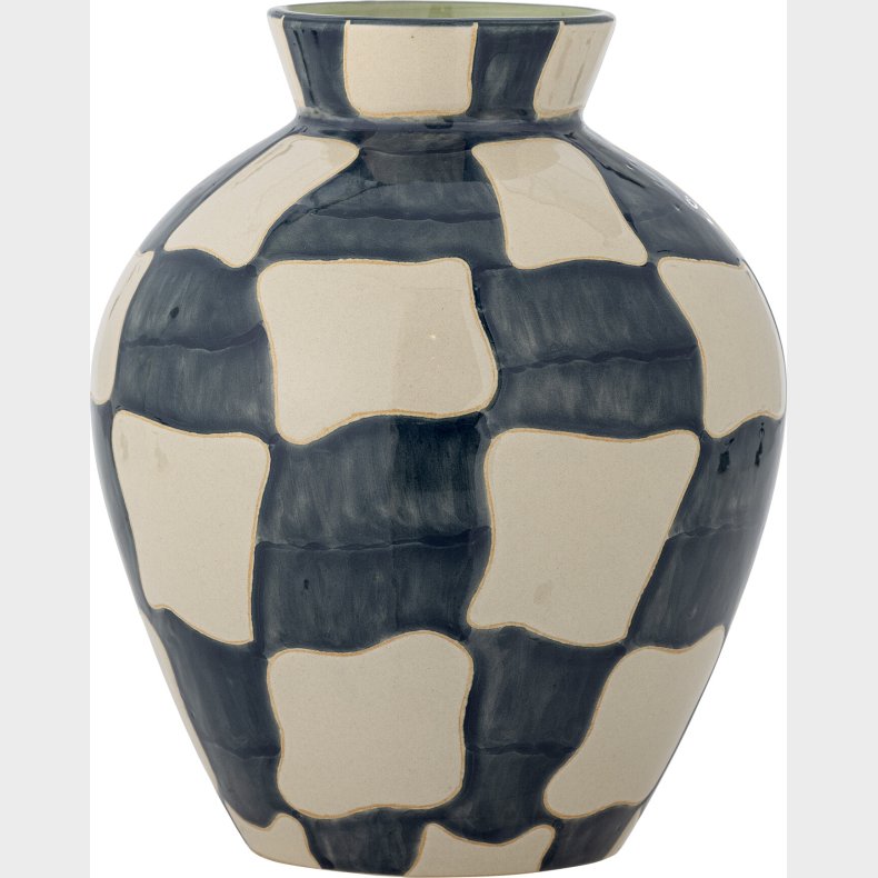 Bloomingville Vase - Check - Stent�j - 24 Cm