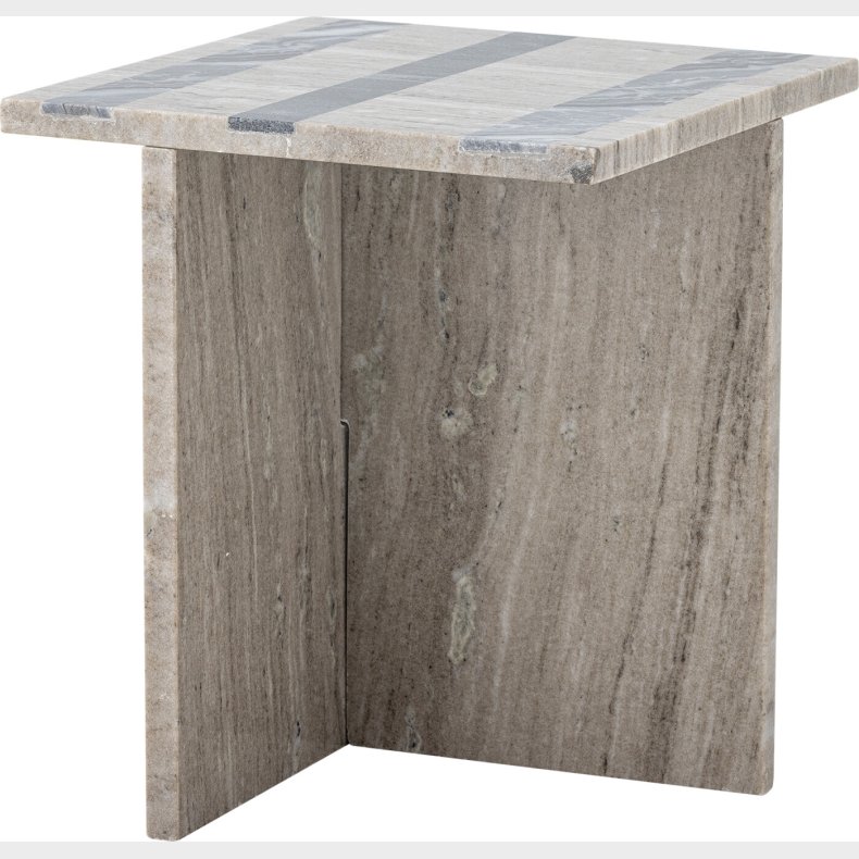 Bloomingville - Clea Sidebord - Brun - Marmor