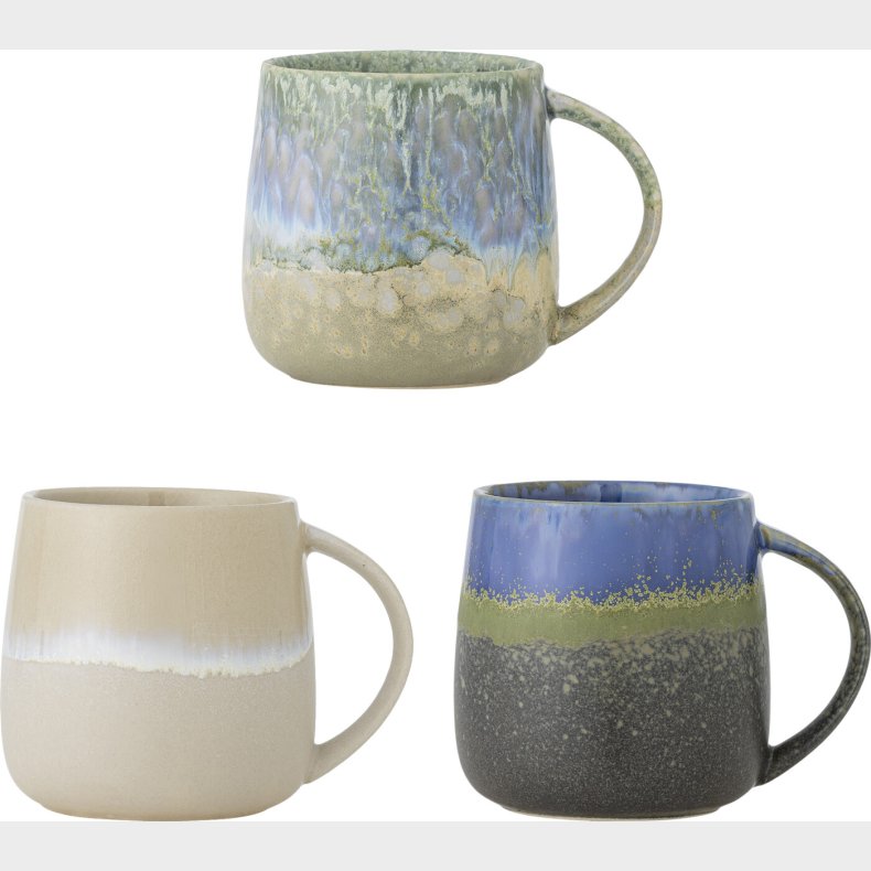 Bloomingville - Cloe Krus Med Hank - Bl - Stentj Keramik