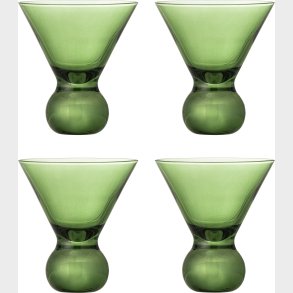 Bloomingville - Corliss Cocktailglas - Grn - Glas - St Med 4
