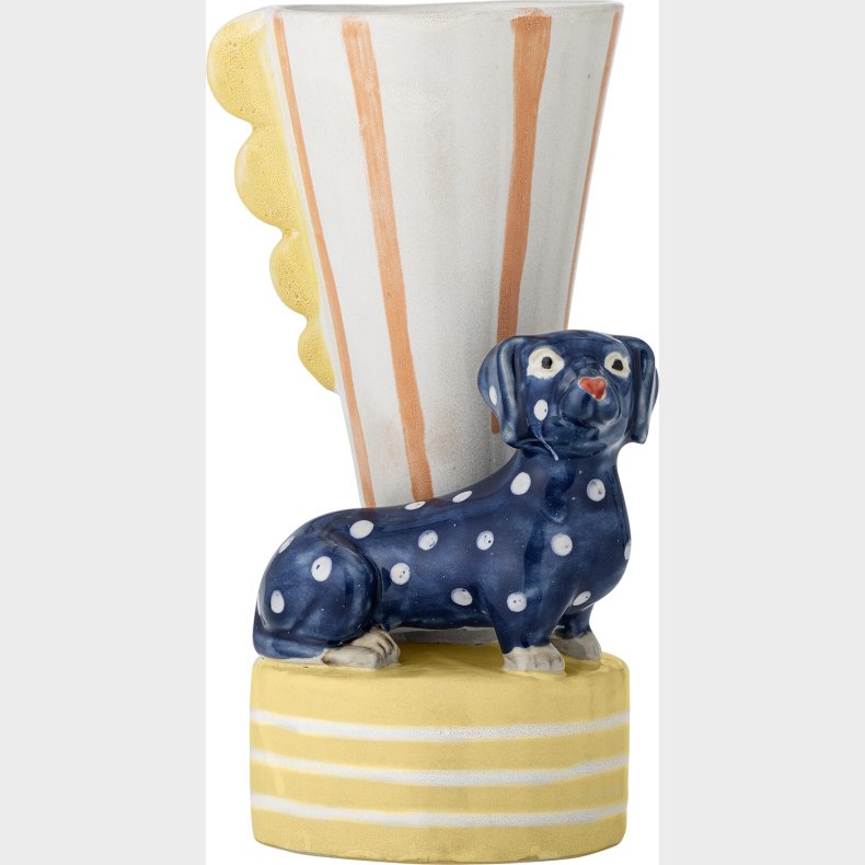 Bloomingville - Dachsy Vase - Stent�j - 21,5 Cm