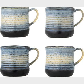 Bloomingville Krus - Deana - Bl� - Stent�j - S�t Med 4 - 380 Ml