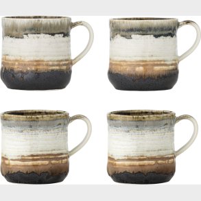 Bloomingville - Deana - Gr� - Krus - Stent�j Keramik - 4 Stk.