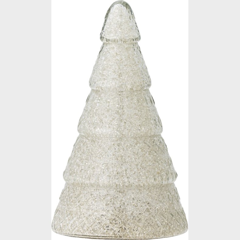 Bloomingville - Emilius Glas Juletr - Slv - Genanvendt Glas