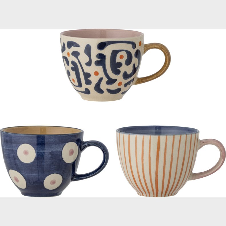 Bloomingville - Eviaya Kop - Bl - Stentj - St Med 3 Stk