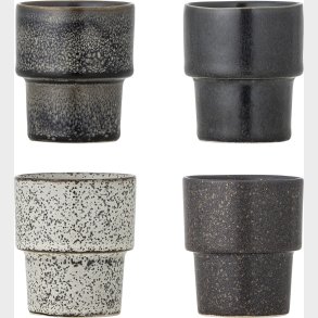 Bloomingville - Ewan Espressokopper - Brun - 4 Stk.