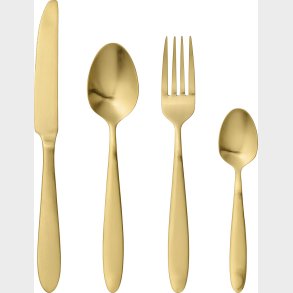 Bloomingville - Frea Bestik - Guld - Rustfri Stl - St Med 4