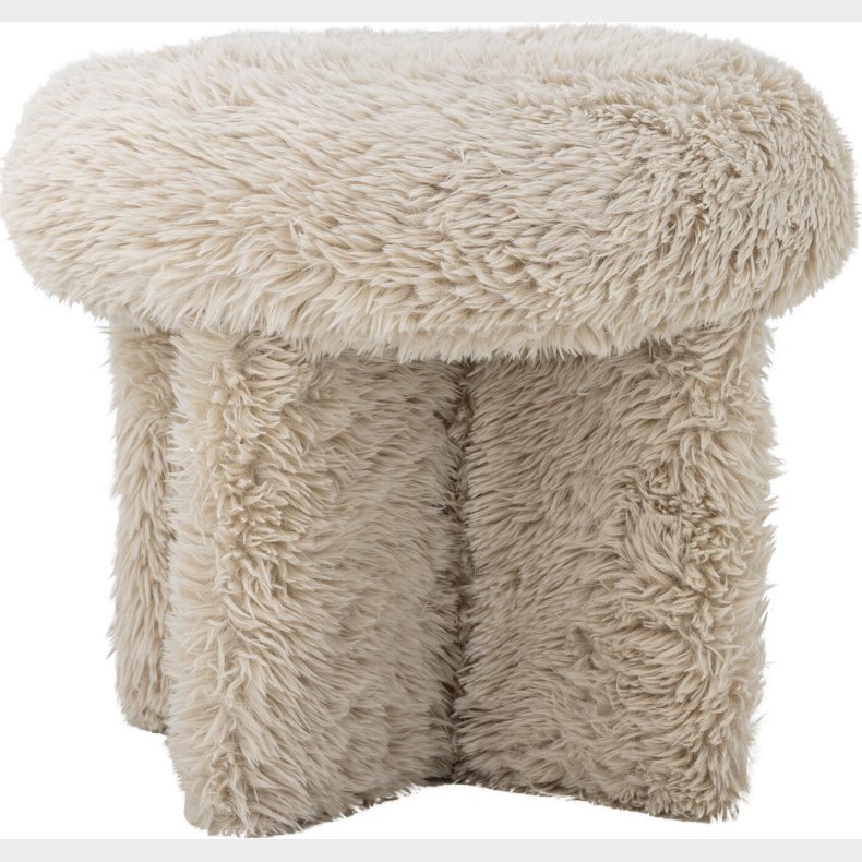 Bloomingville Puf - Frikka - Natur - Polyester