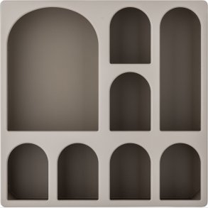 Bloomingville - Graphia Bogreol - Brun - Mdf