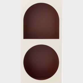 Bloomingville - Graphia Bogreol - Hvid - Mdf