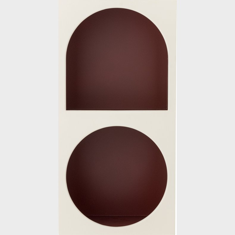 Bloomingville - Graphia Bogreol - Hvid - Mdf