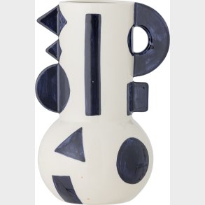 Bloomingville - Graphica Vase - Bl - Stentj Keramik