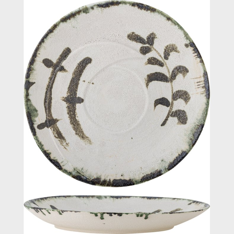 Bloomingville - Hadyn Fad - Hvid - Stentj