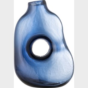 Bloomingville - Harri Vase - Bl - Glas - H 30 Cm