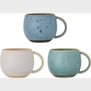 Creative Collection - Harriet Krus - Bl - 3 Stk. - Stentj Keramik