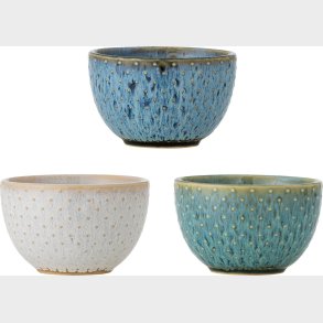 Creative Collection - Harriet Skle - Bl - 3 Stk. - Stentj Keramik
