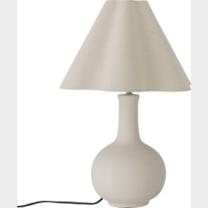 Bloomingville - Heide Bordlampe - Hvid - Stentj Keramik