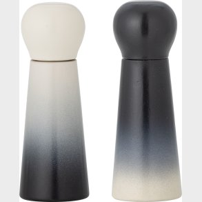 Bloomingville - Hyman Salt Og Peberkvrn - Bl - Gummitr - St Med 2