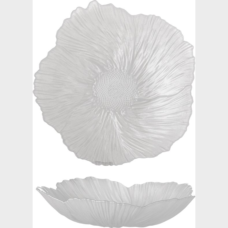 Bloomingville - Iani Skl - Hvid - Glas