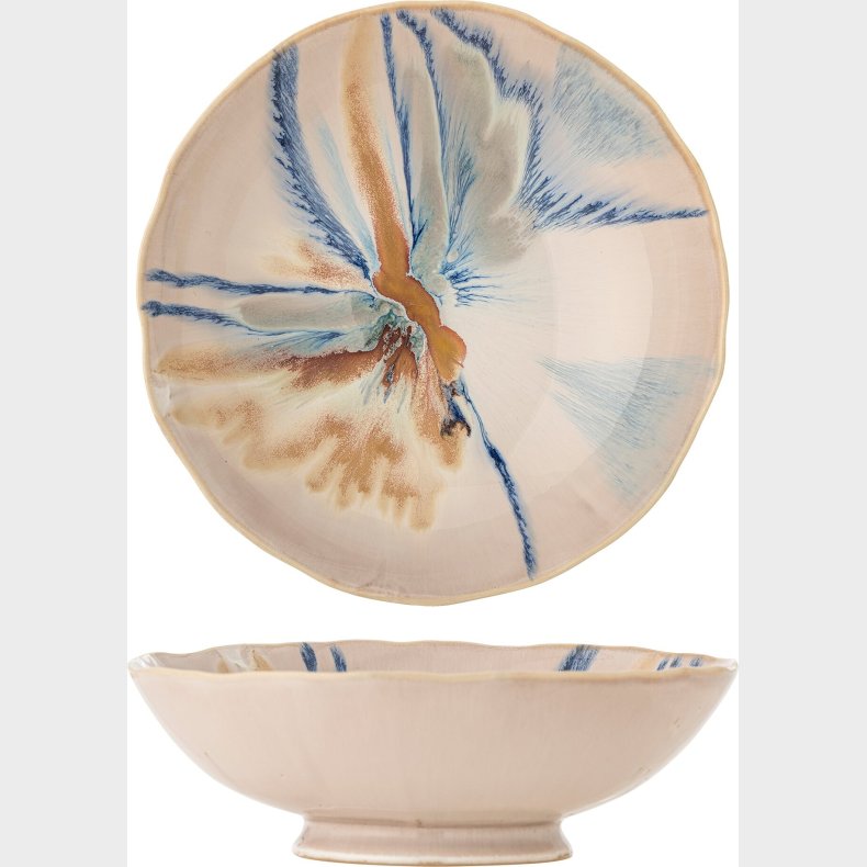 Bloomingville - Imogen Sk�l - Multifarvet - Stent�j Keramik