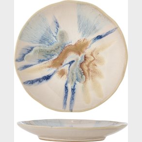 Bloomingville - Imogen Tallerken - Multifarvet - Stent�j Keramik